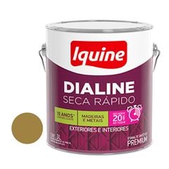 Tinta Esmaltada Alto Brilho 3L Dialine Seca Rápido Ouro Antigo IQUINE / REF. 62229082