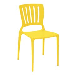 Cadeira em Polipropileno Monobloco Manu Amarela TRAMONTINA / REF. 92025000