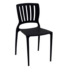 Cadeira em Polipropileno Monobloco Manu Preto TRAMONTINA / REF. 92025009