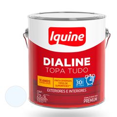 Tinta Esmalte Alto Brilho 3L Dialine Base Água Branco Neve IQUINE / REF. 234200282