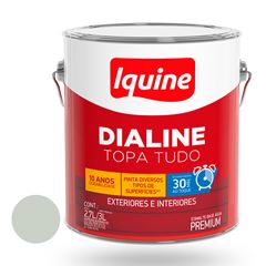 Tinta Esmalte Alto Brilho 3L Dialine Base Água Branco Gelo IQUINE / REF. 234200382