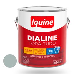 Tinta Esmalte Alto Brilho 3L Dialine Base Água Platina IQUINE / REF. 234200382