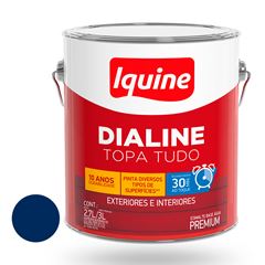 Tinta Esmalte Alto Brilho 3L Dialine Base Água Azul Del Rey IQUINE / REF. 234204882