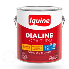 Tinta Esmalte Fosca 3L Dialine Topa Tudo Branco IQUINE / REF. 332200282