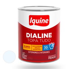 Tinta Esmalte Alto Brilho 750ml Dialine Base Água Branco Neve IQUINE / REF. 234200283