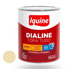 Tinta Esmalte Alto Brilho 750ml Dialine Base Água Marfim IQUINE / REF. 234202083