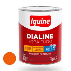 Tinta Esmalte Auto Brilho 750ml Dialine Base Água Laranja IQUINE / REF. 234204483