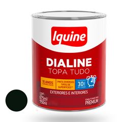 Tinta Esmalte Alto Brilho 750ml Dialine Base Água Preto IQUINE / REF. 234205783R