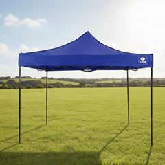Tenda em Oxford e Pvc 3x3m Gazebo Dobrável Pagoda Azul BEL / REF. 334302