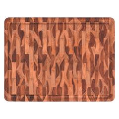 Tábua em Madeira Invertida 45x35cm para Churrasco Retangular TRAMONTINA / REF. 13460/351