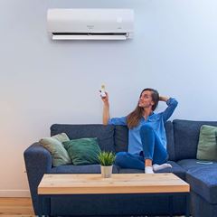 Ar Condicionado Split Evaporadora e Condensadora 22000 BTUs AirVolution Inverter Connect SPRINGER MIDEA / REF. 38TVCI22S5/42AFVCI22S5