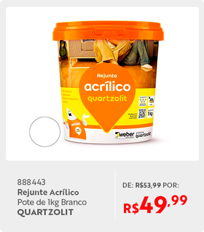 888443 - Rejunte Acrílico Pote de 1kg