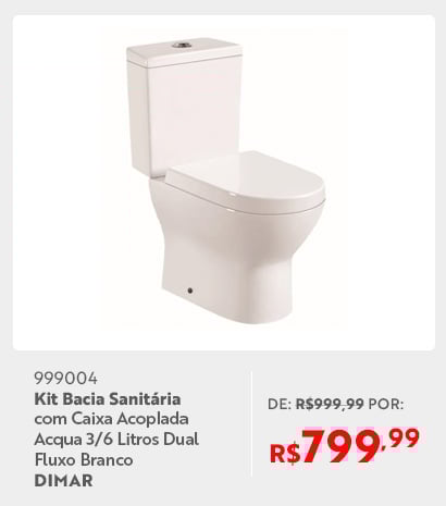 999004 - kit bacia DIMAR