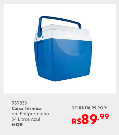 959853 - CAIXA TERMICA - PE/AL