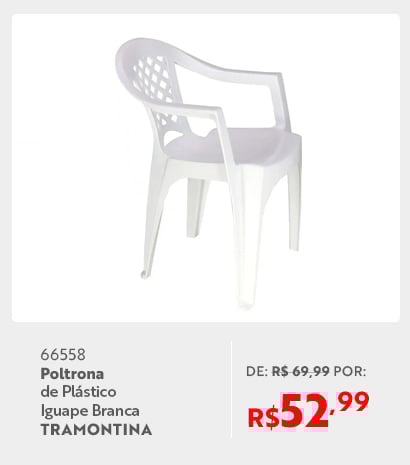 66558 - POLTRONA PLAST - PE/AL