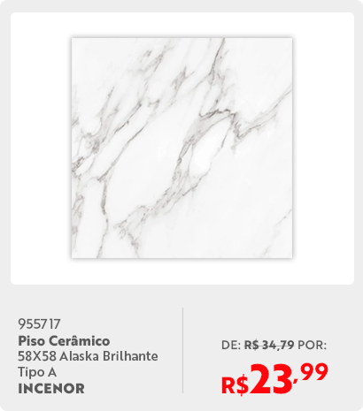 955717 - Piso Cerâmico - Beneficio 