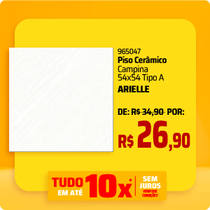 Piso Cerâmico Campina 54x54 Tipo A ARIELLE