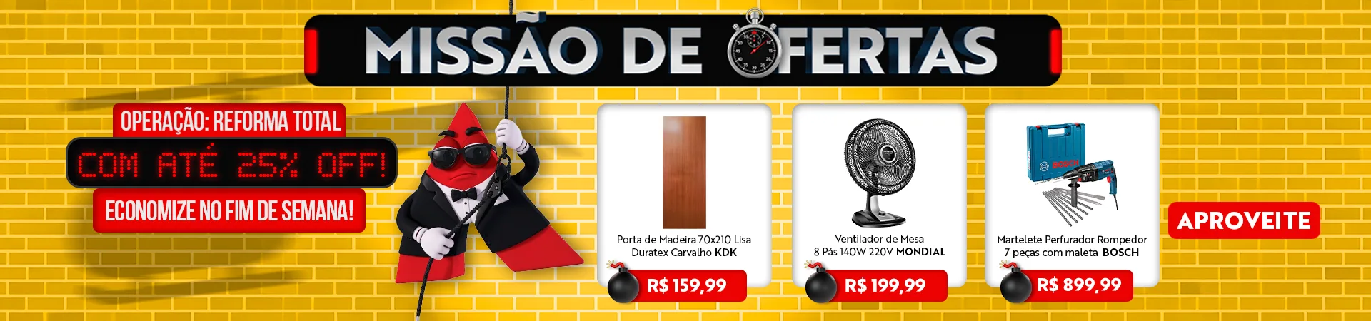MISSÃO FIM DE SEMANA DE OFERTAS 18/09 a 21/09/2026
