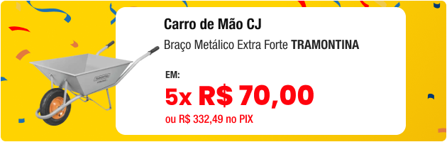 885819 - CARRO DE MÃO METALICO