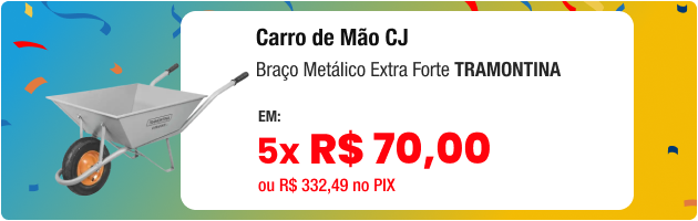 885819 - CARRO DE MÃO METALICO