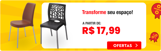 cadeiras - TRASNFORME SEU ESPAÇO