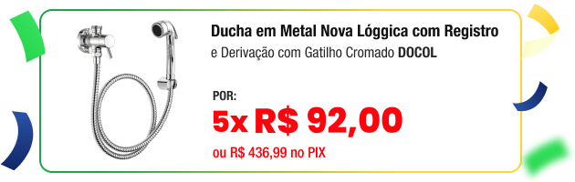 Ducha de Metal - DMR