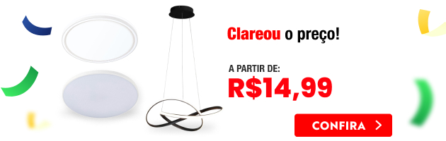 Clareou o preço 