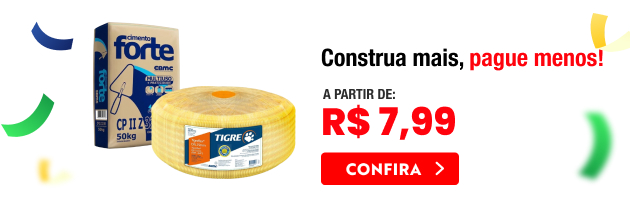 PREÇO NOTA 10 - Construa mais, pague menos 