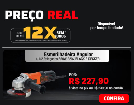 Esmerilhadeira BLACK & DECKER