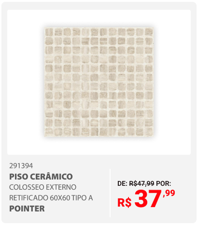 PISO CERÂMICO-  291394 -MAC