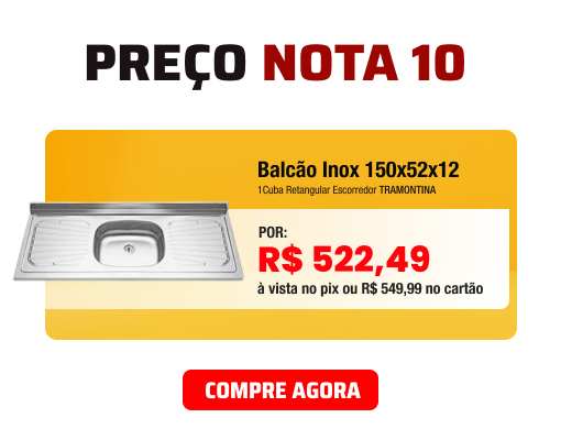 BALCAO INOX - 922358 - SER