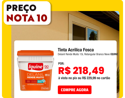 PREÇO NOTA 10 - 295925	Tinta  IQUINE REC/CAR/SER